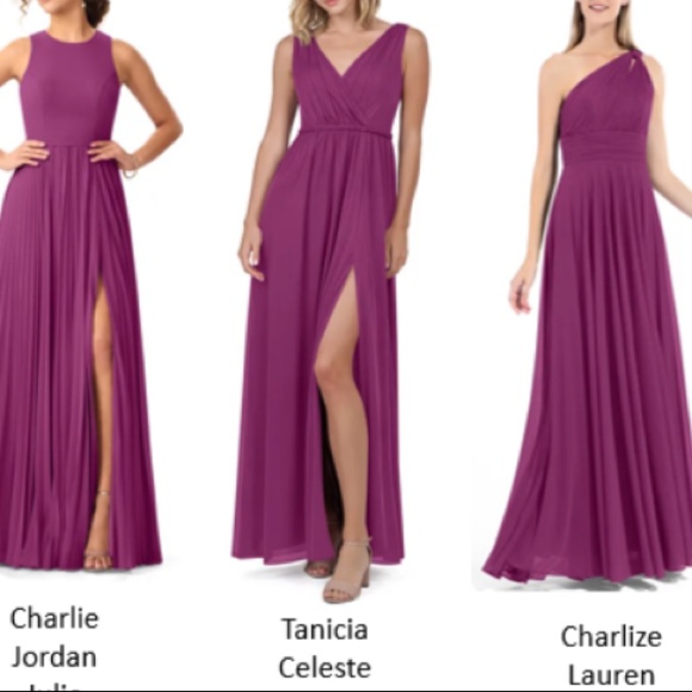Azazie orchid Tanicia style